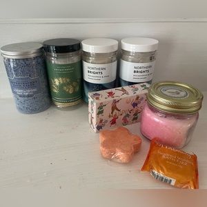 Bath Salts + Shower Steamers + Extras